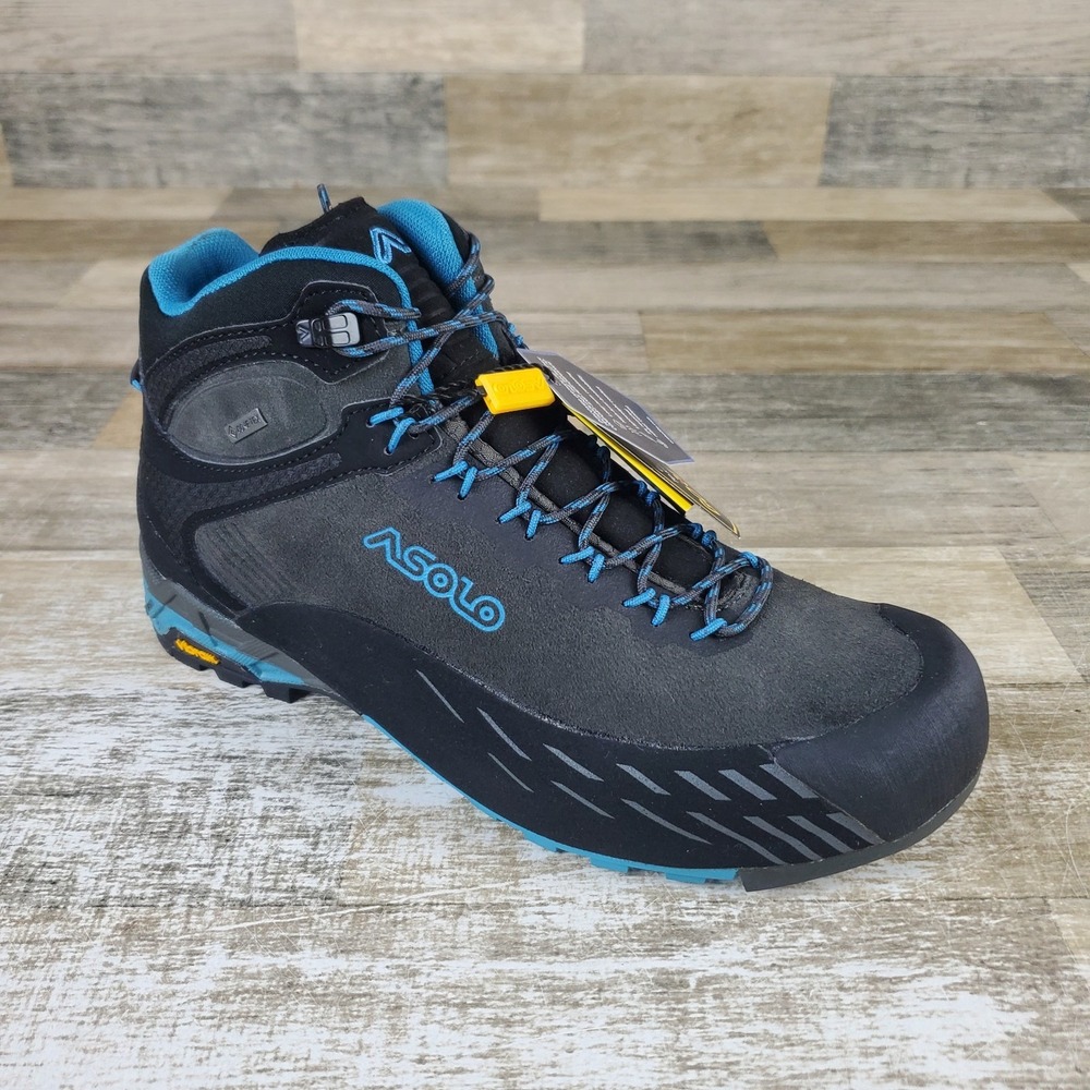 Asolo Eldo MID LTH GV Womens Boots Sz 7.5 Graphite Blue Hiking & Trekking Boots